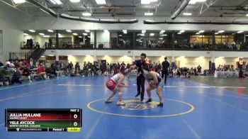 136 lbs Quarterfinal - Yele Aycock, North Central College vs Jullia Mullane, Sacred Heart