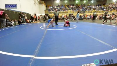 67 lbs Rr Rnd 2 - Aubree Mcguire, Redskins Wrestling Club vs Taiclyn Gibson, Wolfpak Wrestling