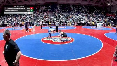 138-6A Cons. Round 2 - Quinn Jenkins, South Forsyth H.S. vs Logan Hollandsworth, Etowah
