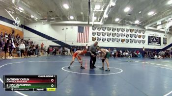 106 lbs Champ. Round 1 - Ethan Ackerman, Clay (Oregon) vs Anthony Catlin, Normandy High School