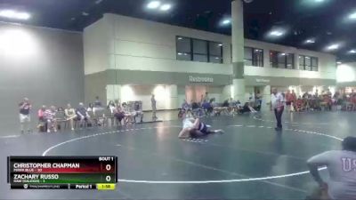 160 lbs Round 1 (6 Team) - Christopher Chapman, MAWA Blue vs Zachary Russo, Raw (Raleigh)