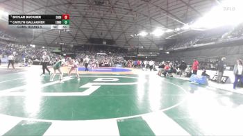 Girls 3A 145 lbs Cons. Round 5 - Caitlyn Gallagher, Edmonds-Woodway (Girls) vs Skylar Buckner, Cheney (Girls)