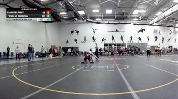 165 Freshman/Soph 7th Place Match - Emilio Buendia, Henry Ford College vs Liam Delaney, Baldwin Wallace