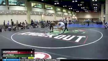 152 lbs Round 4 (10 Team) - Julian Melo, Eagles Wrestling Dev vs Jackson Neibert, Indiana Smackdown Black