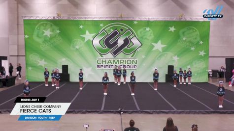 Lions Cheer Company - Fierce Cats [2024 L1.1 Youth - PREP Day 1] 2024 CSG Peoria Challenge