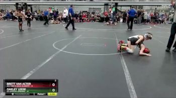 60 lbs Placement (4 Team) - Brett Van Acter, All I See Is Gold Academy vs Oakley Leese, U2 Upstate Uprising