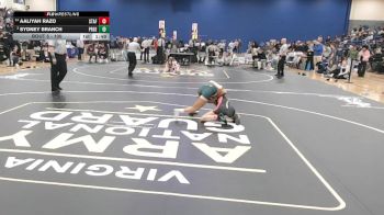 100 lbs Champ. Round 1 - Sydney Branch, Prince George vs Aaliyah Razo, Stafford