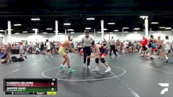 92 lbs Round 1 (8 Team) - Cameron Melhorn, U2 Upstate Uprising Blue vs Skipper Ragg, PA Alliance Blue