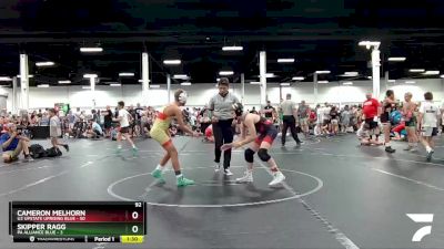 92 lbs Round 1 (8 Team) - Cameron Melhorn, U2 Upstate Uprising Blue vs Skipper Ragg, PA Alliance Blue