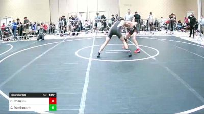 113 lbs Round Of 64 - Caydin Chan, San Clemente Girls vs Christian Ramirez, Daniel Cormier Wr Ac