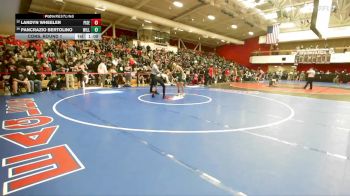 122 lbs Cons. Round 1 - Landyn Wheeler, Pittsburg vs Pancrazio Bertolino, Willits