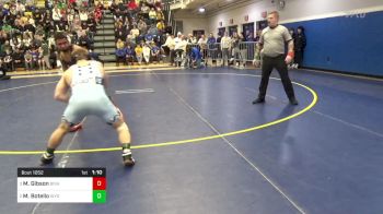 133 lbs Semifinal - Mason Gibson, Bishop McCort vs Mathew Botello, Wyoming Seminary