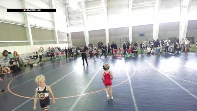 49-52 lbs Round 2 - Weston Johnson, Northside Wrestling Club vs Ledger Larsen, Payson Lion Wrestling Club