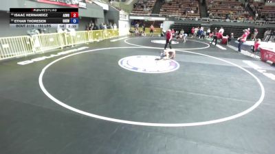 150 lbs Cons. Rd Of 16 - Isaac Hernandez, ASG WRESTLING vs Ethan Thoresen, Oceanside High School Wrestling