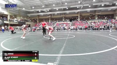 110 lbs Cons. Round 3 - Blake Scheidt, Bobcat vs Eli Jonas, WWC