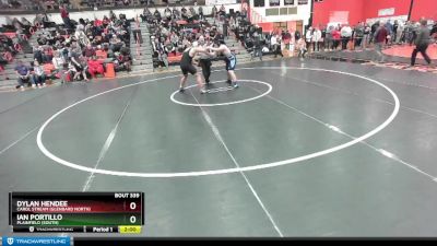 285 lbs Cons. Round 1 - Ian Portillo, Plainfield (SOUTH) vs Dylan Hendee, Carol Stream (GLENBARD NORTH)