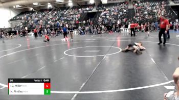 90 lbs Cons. Round 2 - Declan Miller, Norton Wrestling Club vs Noah Findley, Midwest Destroyers Wrestling