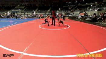 75 lbs Consi Of 8 #1 - Oaklee Karhoff, Eierman Elite vs Baeli Gossman, Fort Calhoun Pioneer Wrestling Club