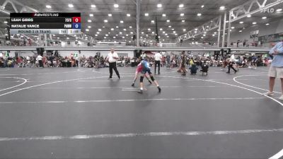 95 lbs Round 2 (6 Team) - Leah Gibbs, 757 SIRENS vs Natalie Vance, PA West White