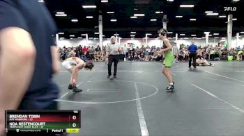 115 lbs Round 6 (8 Team) - Noa Restencourt, Terps East Coast Elite vs Brendan Tobin, Mat Warriors