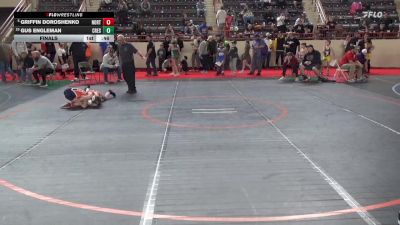 80_B lbs Final - Griffin Doroshenko, North Pocono vs Gus Engleman, Crestwood