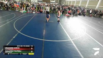 115+ Cons. Round 3 - Cruzaden Garcia, Montrose Elite vs Manamoui Tauteoli, West Jordan