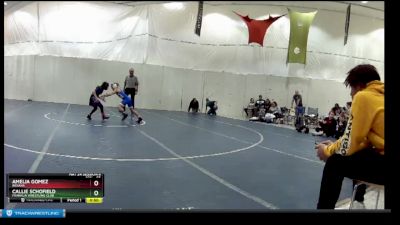 65 lbs Semifinal - Amelia Gomez, Indiana vs Callie Schofield, Franklin Wrestling Club