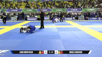 Mikaele Damaceno vs Laura Riberti Sileci 2025 Brasileiro Jiu-Jitsu IBJJF