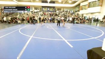 175 lbs Cons. Round 4 - Eric Williams, Bishop Kelly vs Alexander Swain, West Jordan
