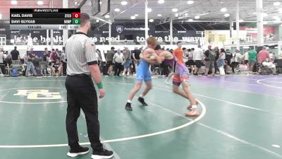 134 lbs Rr Rnd 1 - Kael Davis, State College - HS vs Davi Glykas, Northampton - HS