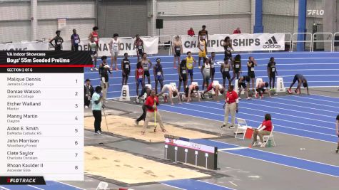 High School Boys' 55m, Prelims 2