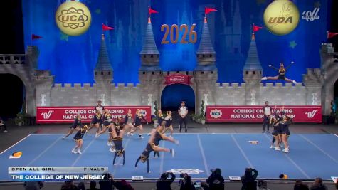 The College of New Jersey [2026 Open All Girl Finals] 2026 UCA & UDA College Cheerleading and Dance Team National Championship
