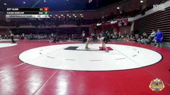 113 lbs Semifinals (8 Team) - Jett Kline, STILLWATER vs Caleb Barlow, BROKEN ARROW