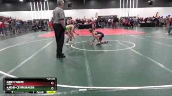 108 lbs Round 2 - Aiden White, MARY vs Kaidence Brubaker, FIND