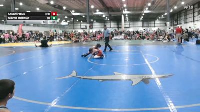 65 lbs Kaden Price, SLY FOX WRESTLING CLUB vs Oliver Moreno, 84 ATHLETES