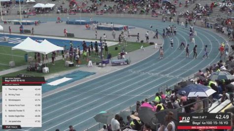 2026 AAU Junior Olympic Games - Youth Boys' 4x100m Relay, Semi-Finals 3 - Age 15-16