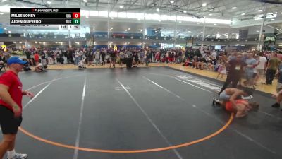 138 lbs Cons. Round 3 - Miles Loney, Unattached vs Aiden Quevedo, Unattached