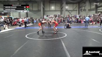 120 lbs Champ. Round 1 - Denver Hughes, Columbus vs Jaxson Sweat, Abilene