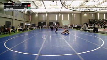 165 lbs Consi Of 8 #2 - Bethany-grace Dean, Bristol Eastern vs Ruby Rios, Maloney