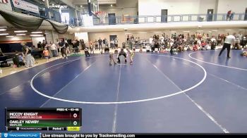 43-46 lbs Round 1 - McCoy Knight, Wasatch Wrestling Club vs Oakley Newby, Westlake