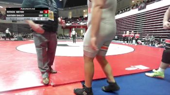 285 lbs Quarterfinals (8 Team) - Jace Williams, ELGIN vs Wyatt Runnels, COWETA