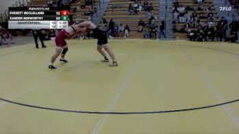 197 lbs Quarterfinal - Everett McClelland, Triton Community College vs Xander Kenworthy, Southwest State