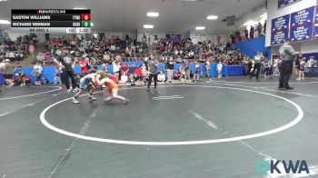 58 lbs Rr Rnd 3 - Easton Williams, Team Tulsa Wrestling Club vs Richard Widman, Husky Wrestling Club