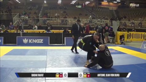 Antoine Jean Von Burg vs Babak Rafat 2025 Pan Jiu Jitsu IBJJF Championship