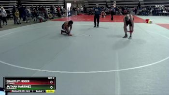215 lbs Champ. Round 1 - Brantley Moser, St. James vs Jaithan Martinez, Northfield