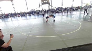 69 lbs 2nd Place - Ezekiel Ramirez, Juggernaut WC vs DeShawn Doyle, Colorado Bad Boys