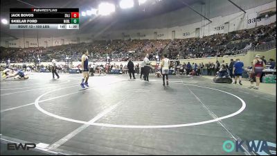100 lbs Round Of 32 - Jack Bovos, Salina Wrestling Club vs Skielar Ford, Noble Takedown Club