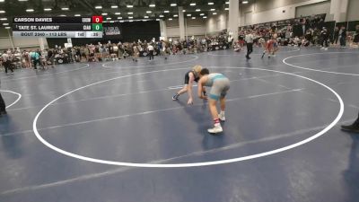 113 lbs 5th Place Match - Carson Davies, Esperanza High School Wrestling vs Tate St. Laurent, Central Indiana Academy Of Wrestling