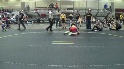 101 lbs Round 3 (4 Team) - Brady Engalan, Michigan Matcats vs Henry Begg, Lowell WC