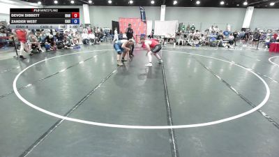 285 lbs Devon Sibbett, Team Idaho vs Zander West, California Silver